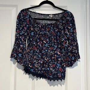 Women’s floral blouse